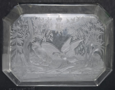 Antique Glass including Lobmeyr, Group of 3