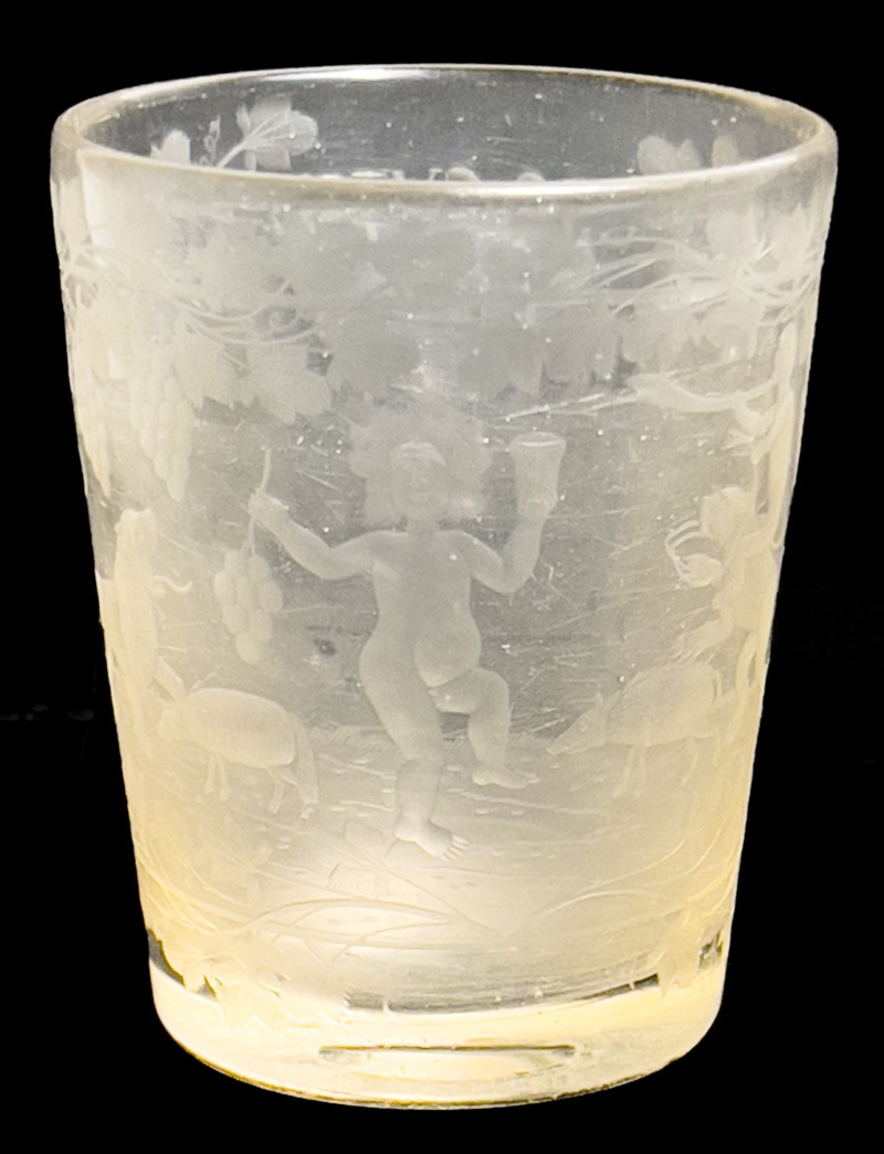 Antique Glass including Lobmeyr, Group of 3