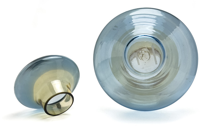 Blenko Glass - John Nickerson Lidded Jar