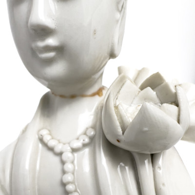 Chinese Guanyins and Buddha, Group of 3