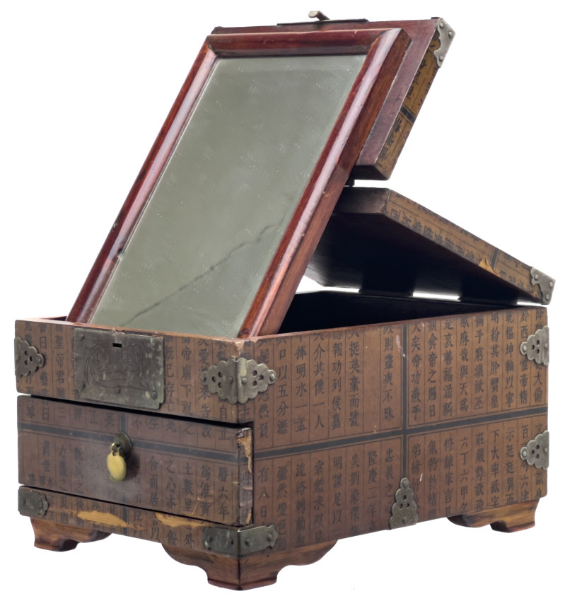 Vanity Boxes and Tea Caddies, Group of 4