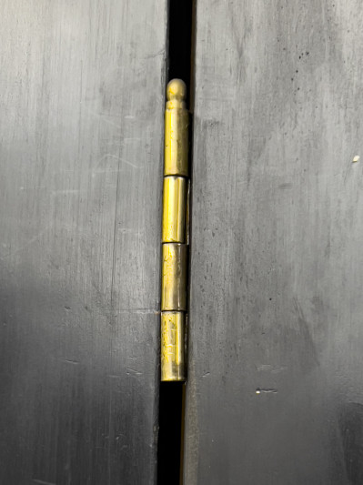 Chinese Coromandel and Lacquer Four Panel Room Divider