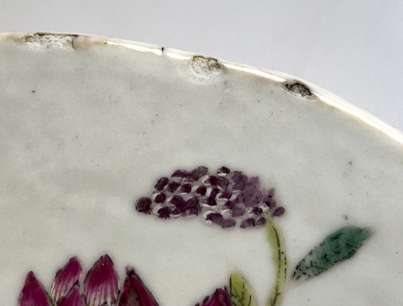 Chinese Famille Rose Tile Plaques, Group of 3