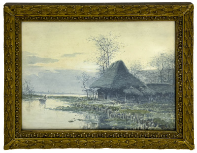 Toshiyuki Hasekawa - Untitled (Minka on the Water)