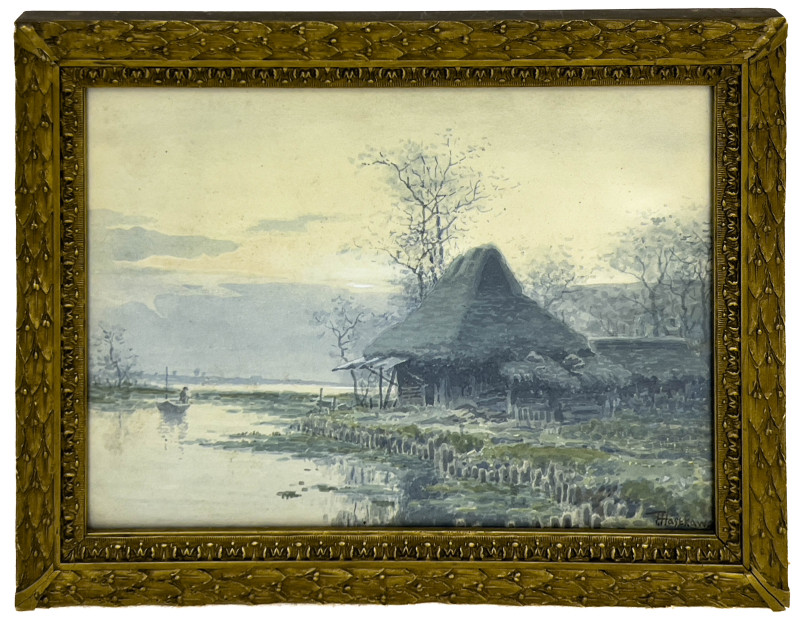 Toshiyuki Hasekawa - Untitled (Minka on the Water)