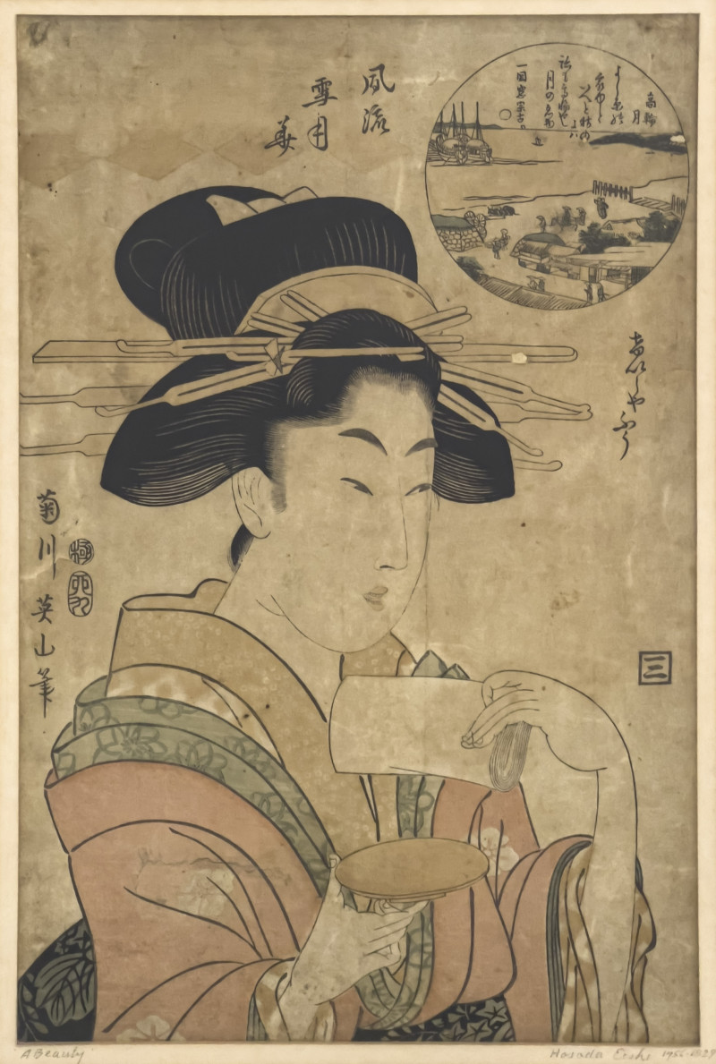 Kikugawa Eizan - A Beauty