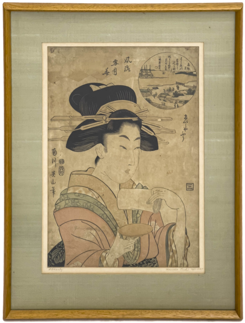 Kikugawa Eizan - A Beauty