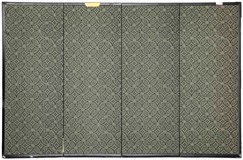 Japanese Four Panel Screen of Pheasant