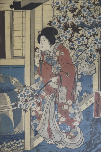 Japanese Woodcuts, Group of 4