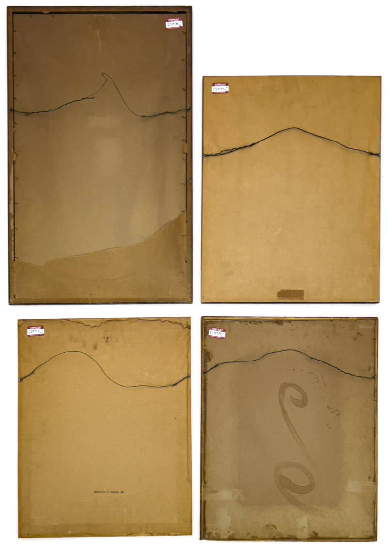 Japanese Woodcuts, Group of 4