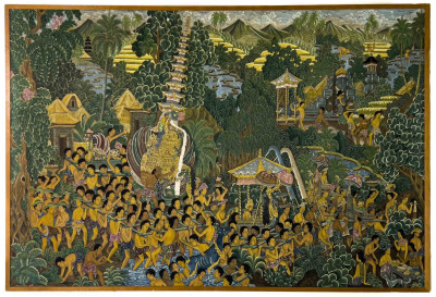 Ida Bagus Putu Astawa - Untitled (Balinese Procession)