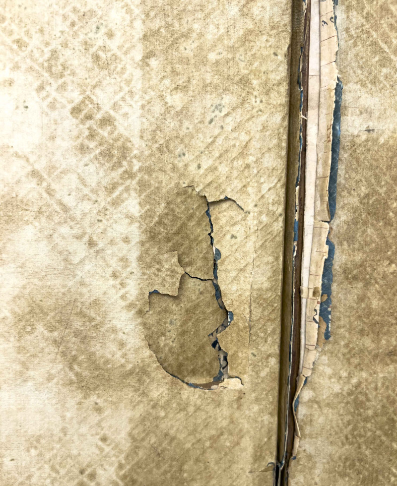 Four Panel Courtesans Byōbu