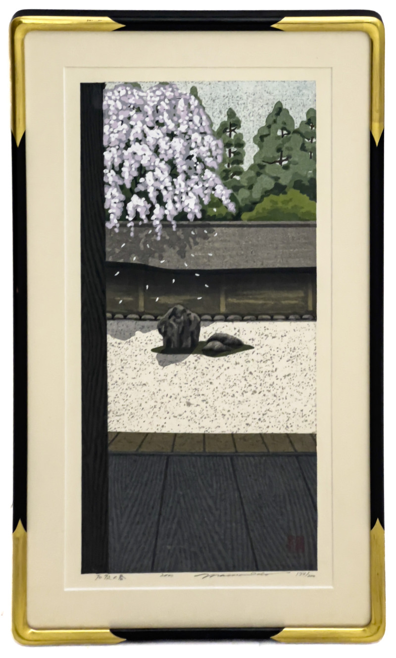 Masao Idō - Untitled (Garden Scene)