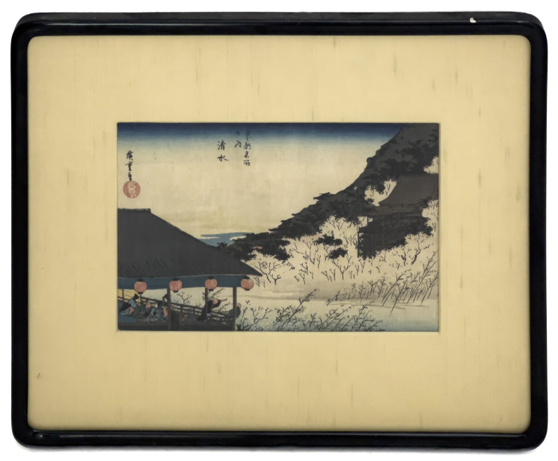 Utagawa Hiroshige - Kiyomizu-dera Temple