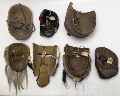 Mexican and Guatemalan Masks, Group of 7