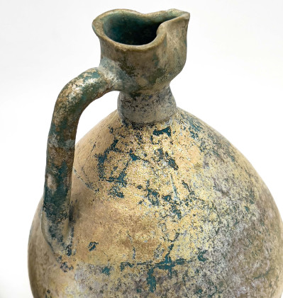 Two Persian Kashan Ceramic Vessels