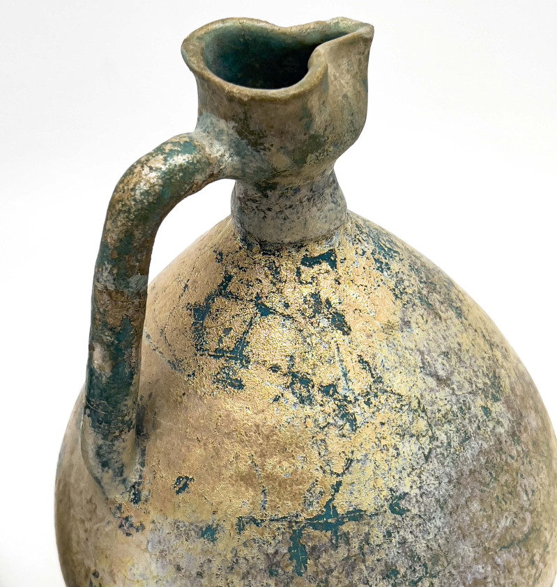 Two Persian Kashan Ceramic Vessels