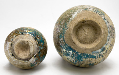 Two Persian Kashan Ceramic Vessels