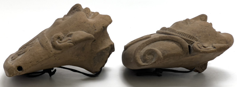 Two Veracruz Pottery Heads