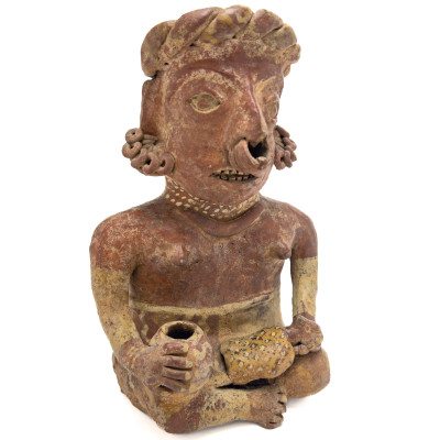 Pre-Columbian Terracotta Seated Figure