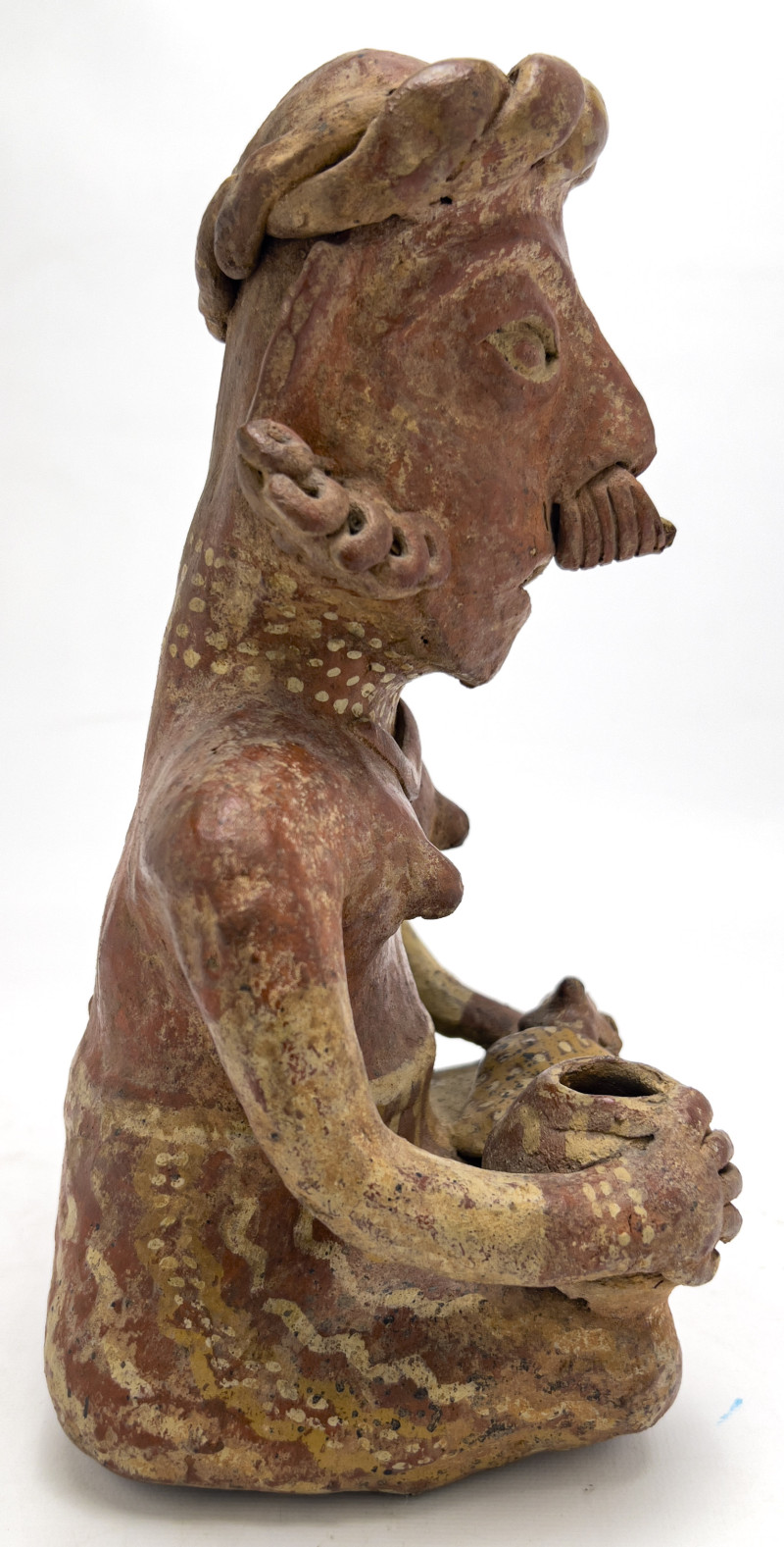 Pre-Columbian Terracotta Seated Figure
