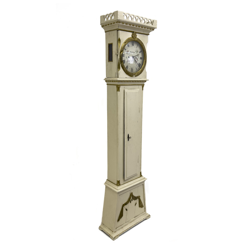 Frederik Sonne - Danish Painted Country Empire Clock