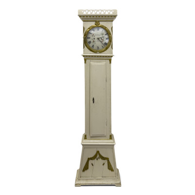 Image for Lot Frederik Sonne - Danish Painted Country Empire Clock