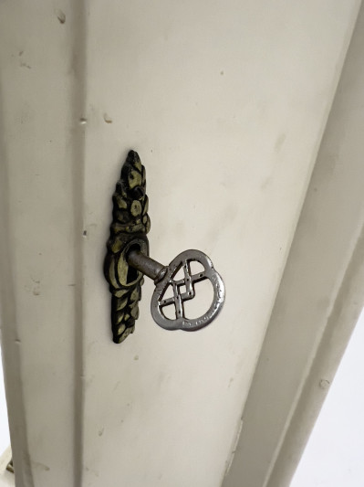 Frederik Sonne - Danish Painted Country Empire Clock