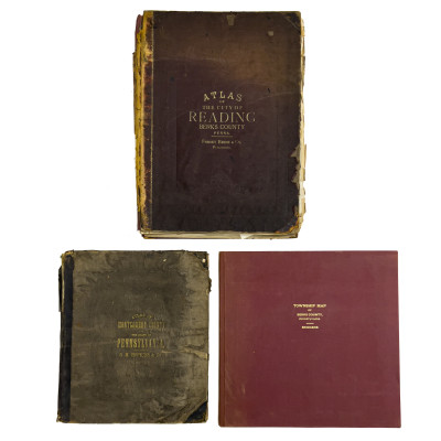 Image for Lot Pennsylvania Atlas and Maps, Group of 3