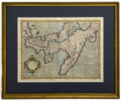 Gerardus Mercator - Map of Southern Italy