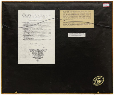 Gerardus Mercator - Map of Southern Italy