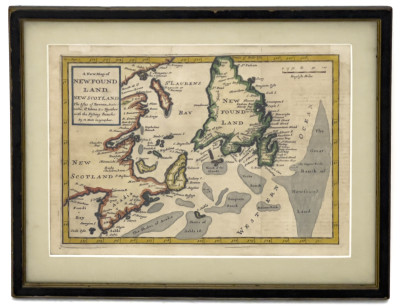 A New Map of Newfoundland and New Scotland