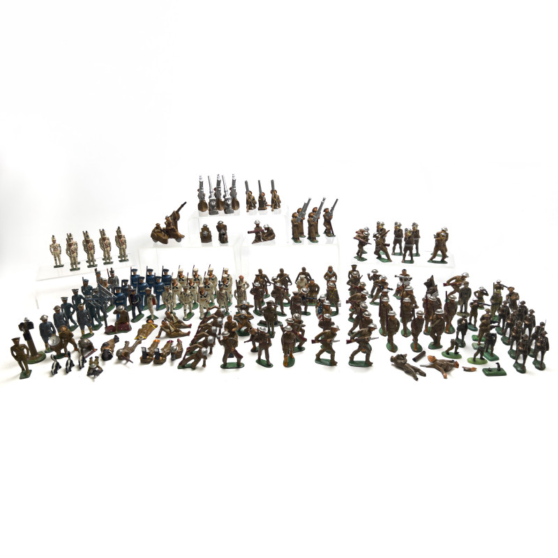 Collection of Primarily World War I Toy Soldiers, Group of 180+