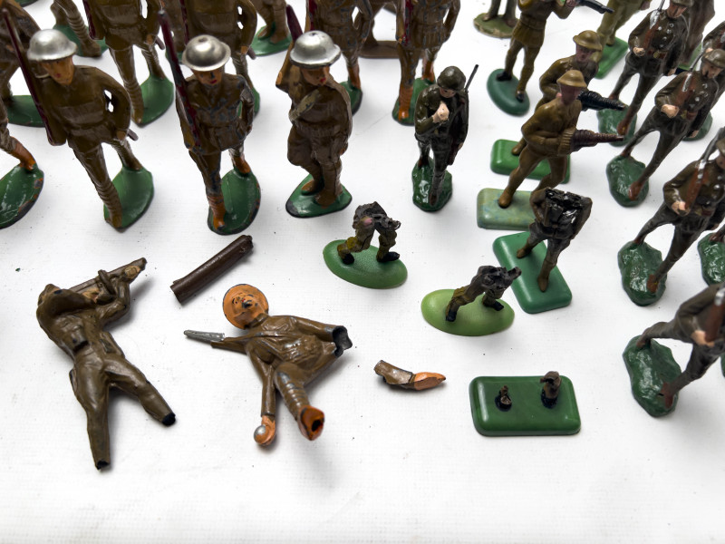 Collection of Primarily World War I Toy Soldiers, Group of 180+