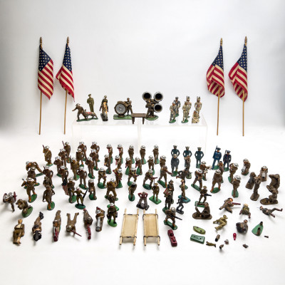 Image for Lot Collection of Primarily World War I Toy Soldiers, Group of 115+
