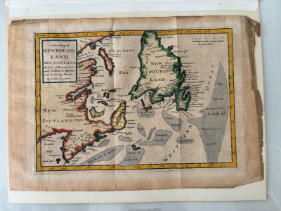 A New Map of Newfoundland and New Scotland