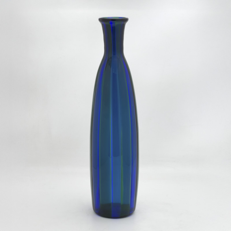 Venini Blue and Green Murano Art Glass
