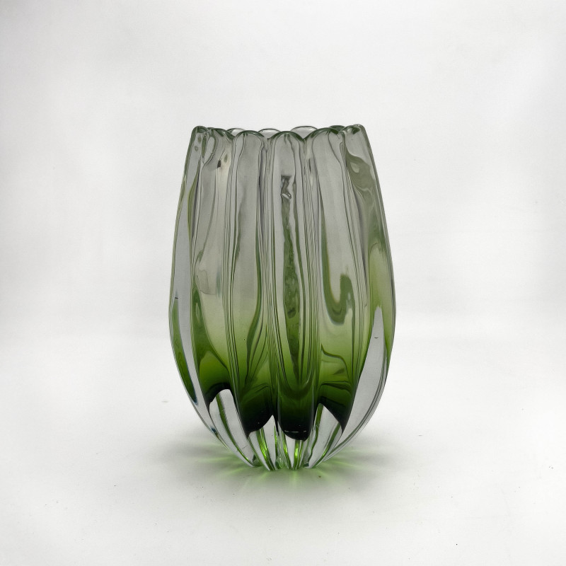 Sommerso Murano Vase
