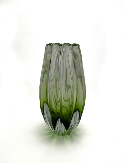 Sommerso Murano Vase
