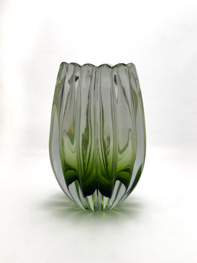 Sommerso Murano Vase