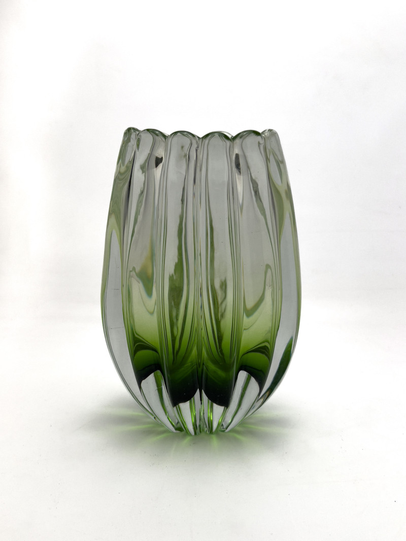 Sommerso Murano Vase
