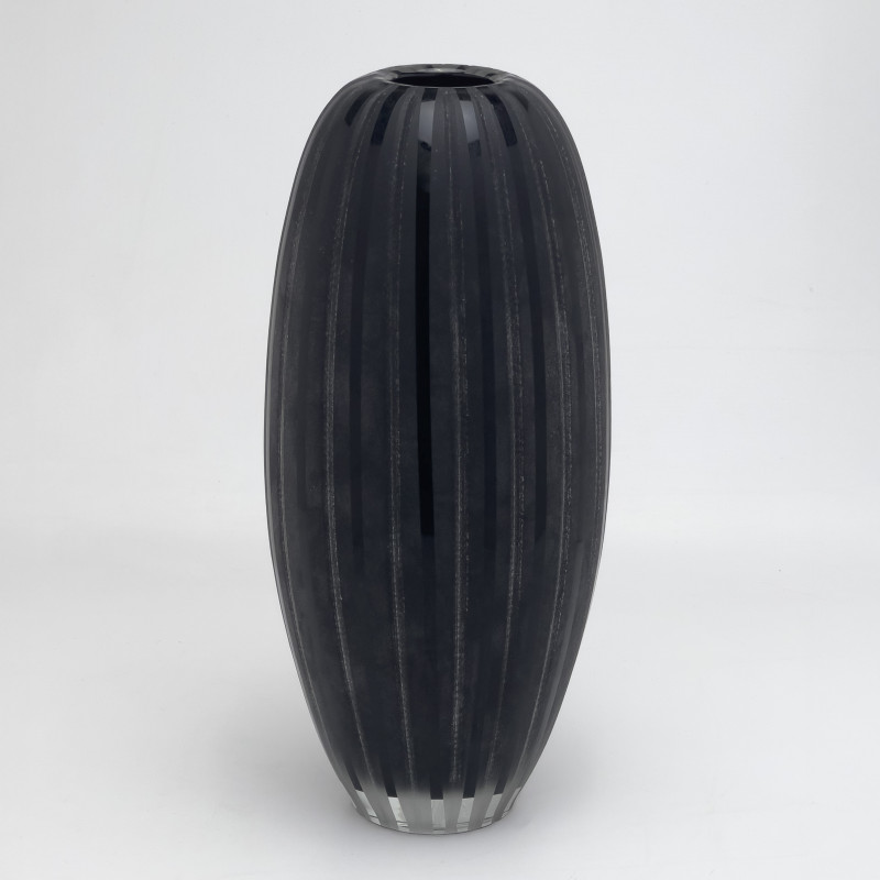 Fulvio Bianconi - Black Murano Vase