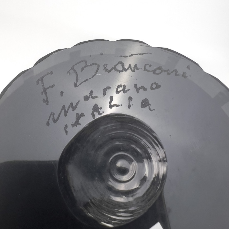 Fulvio Bianconi - Black Murano Vase