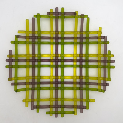 Image for Lot Enzo Mari - Plate from "Che fare a Murano" Series