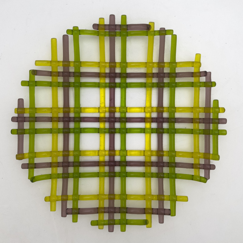 Enzo Mari - Plate from &quot;Che fare a Murano&quot; Series