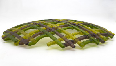 Enzo Mari - Plate from &quot;Che fare a Murano&quot; Series