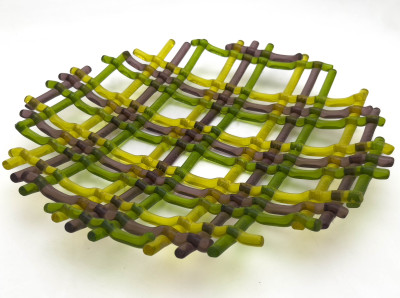 Enzo Mari - Plate from &quot;Che fare a Murano&quot; Series