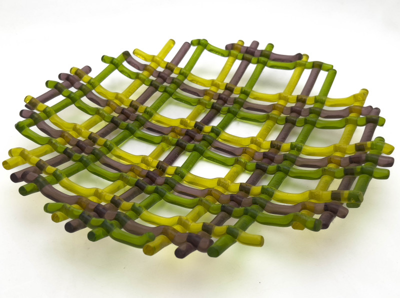 Enzo Mari - Plate from &quot;Che fare a Murano&quot; Series