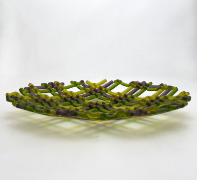 Enzo Mari - Plate from &quot;Che fare a Murano&quot; Series