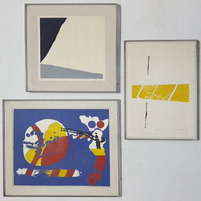 Image for Lot Abstract Editions, 3 works